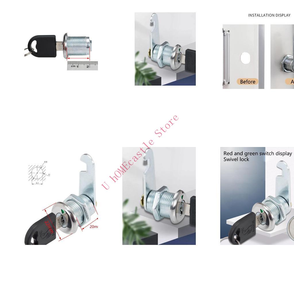 Furniture Hardware Lock - 63HF 2 conjuntos gavetas com trava