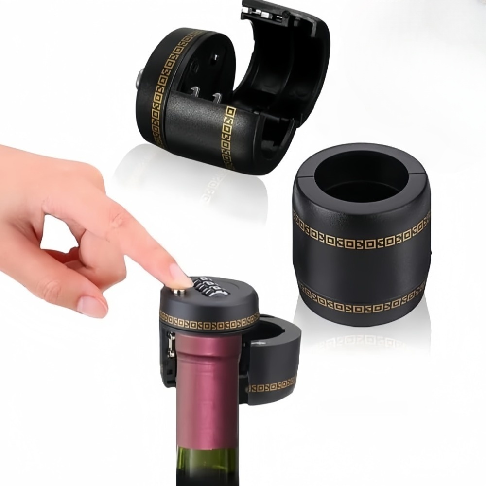 Furniture Hardware Lock - Fechadura Reutilizável para Garrafa de Vinho