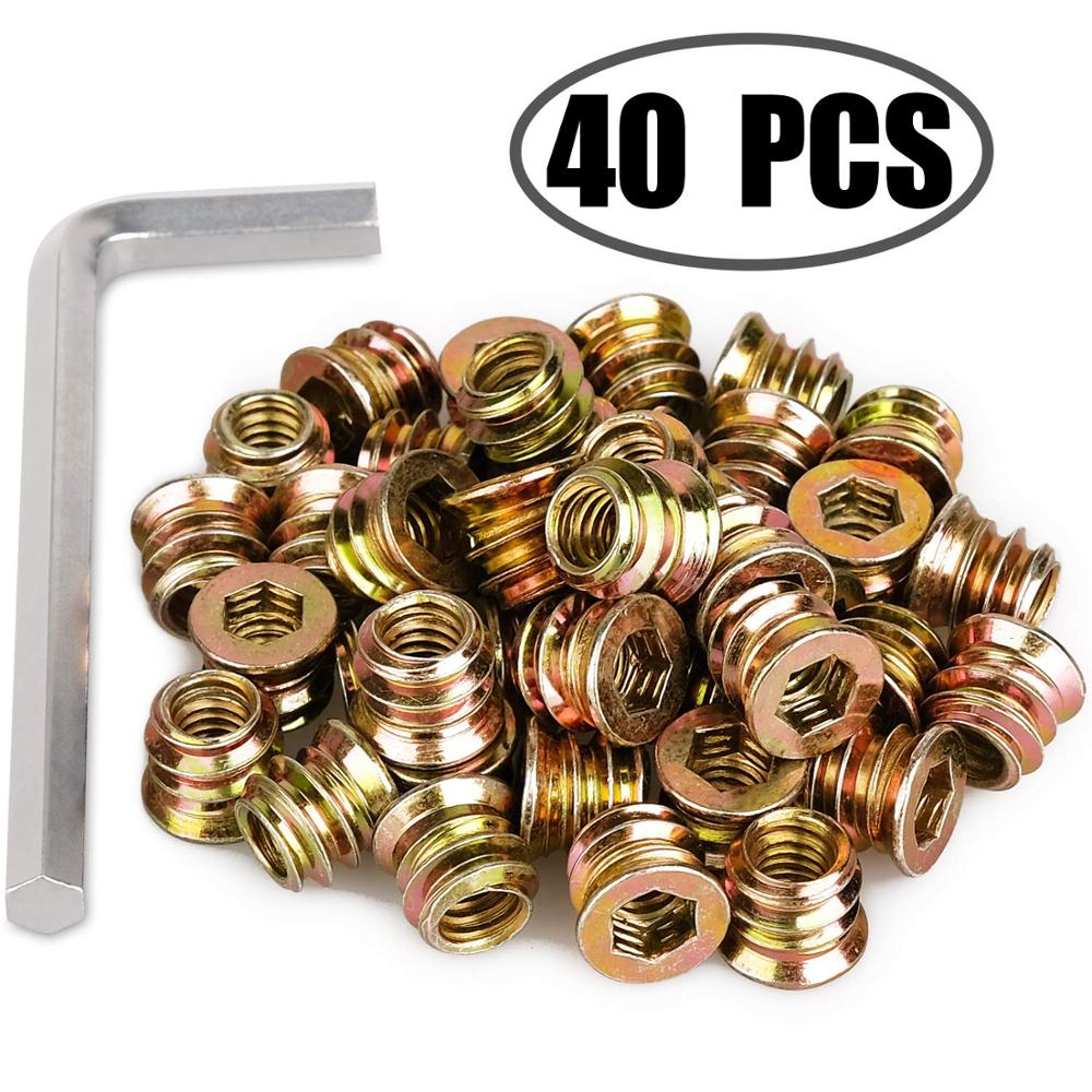 Furniture Screw Type - Pacote de 40 peças de parafusos