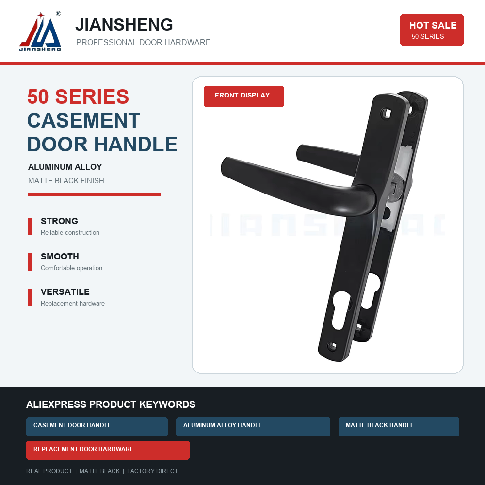 Furniture Hardware Supply - Conjunto de Fechadura com Puxador para
