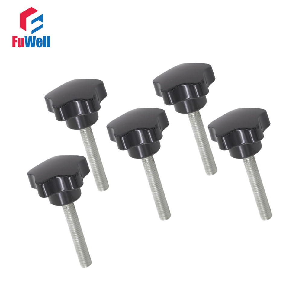Furniture Screw Type - 5 pçs m6 x 60mm rosca