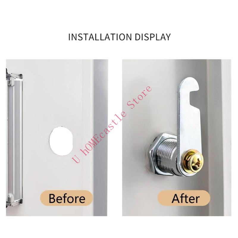 63HF 2 conjuntos gavetas com t - Furniture Hardware Lock avaliação e preço