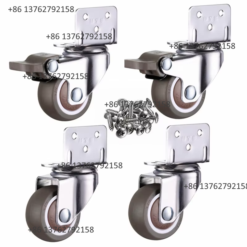 4 Peças de Rodízios Giratórios - Furniture Hardware Accessories avaliação e preço