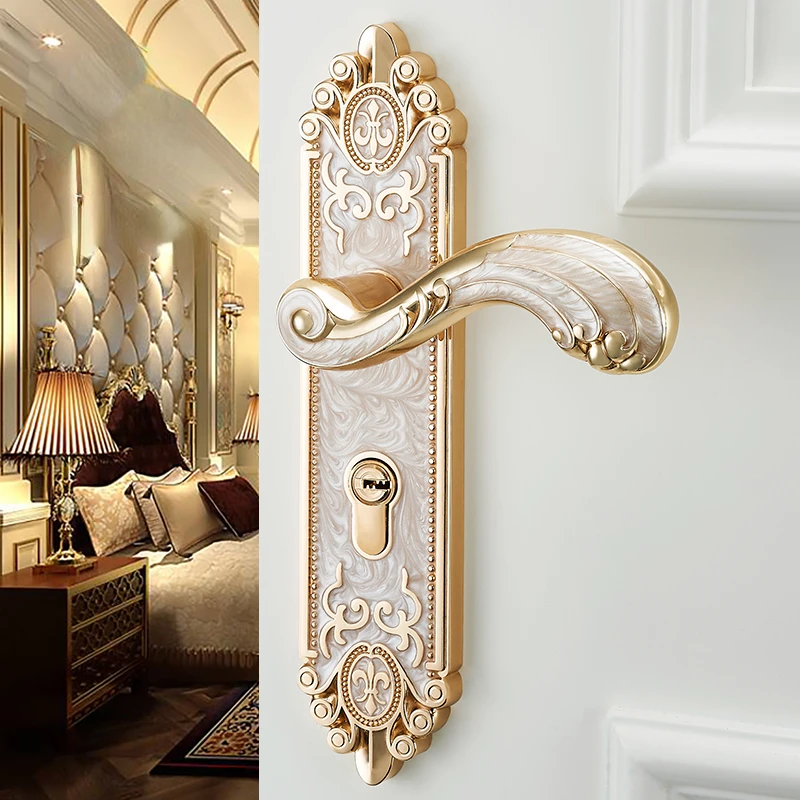 Maçaneta de Porta Interna Euro - Furniture Hardware Lock avaliação e preço