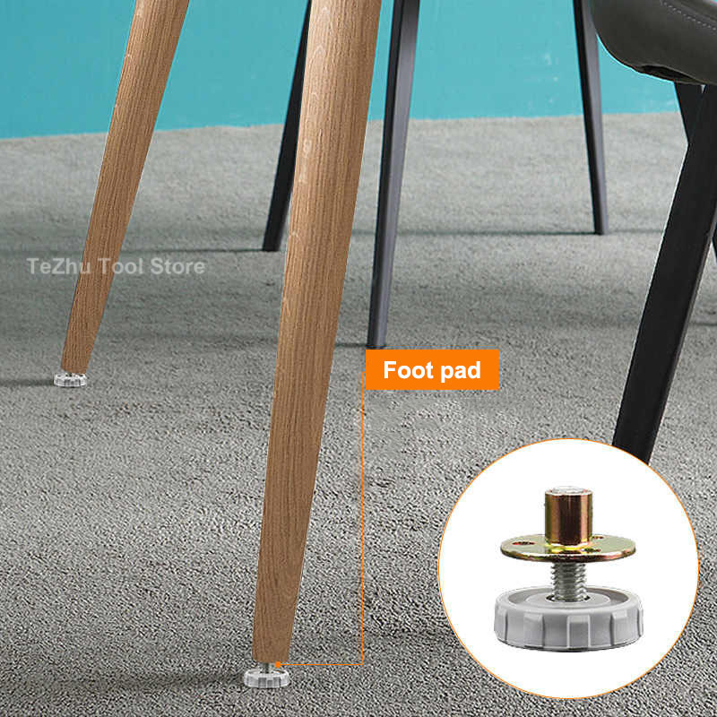 Pés Niveladores Ajustáveis M6  - Furniture Screw Type avaliação e preço