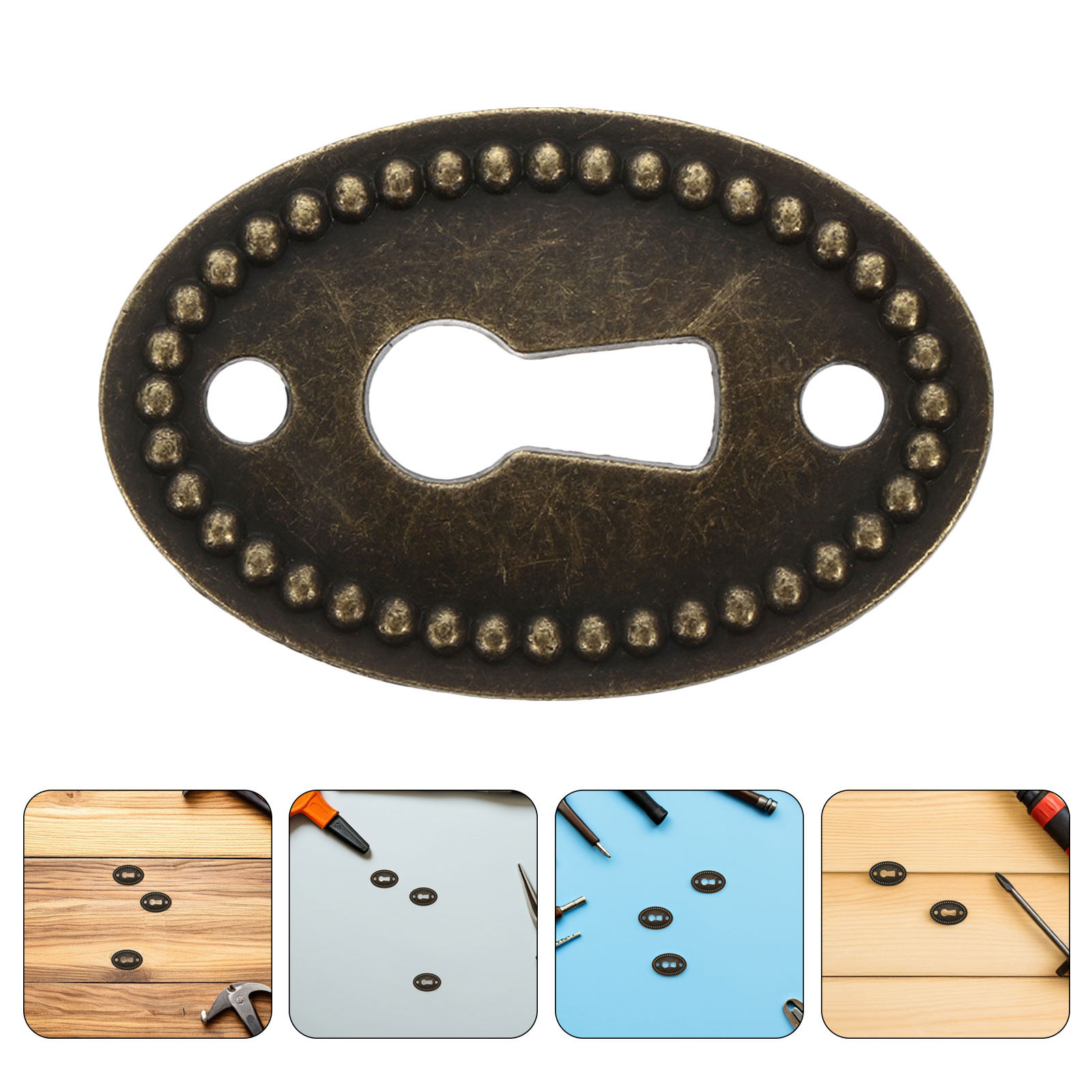 16 Peças de Placas Decorativas - Furniture Hardware Covers avaliação e preço