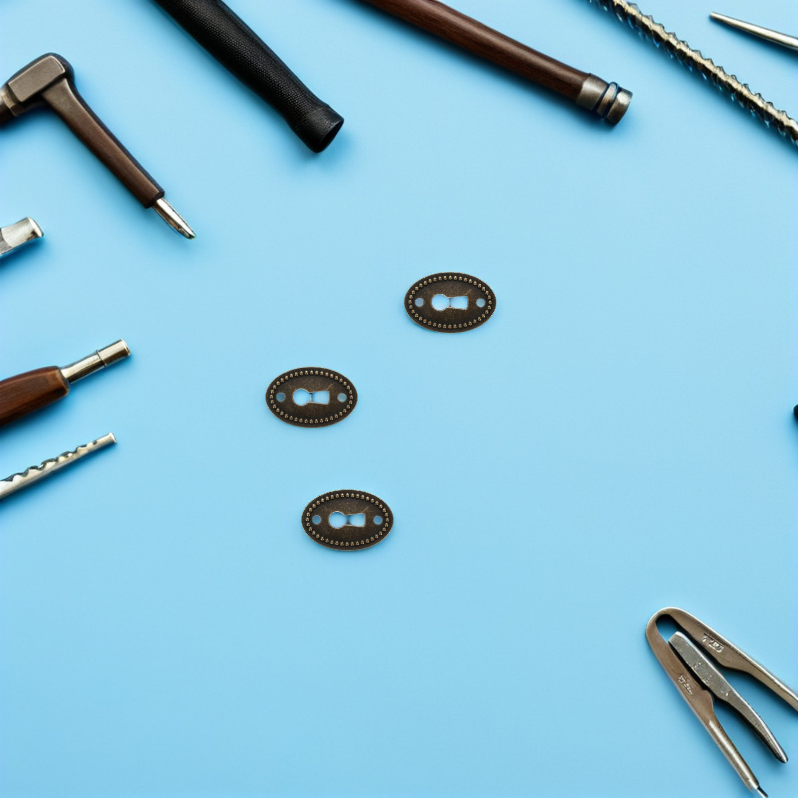 16 Peças de Placas Decorativas - Furniture Hardware Covers avaliação e preço