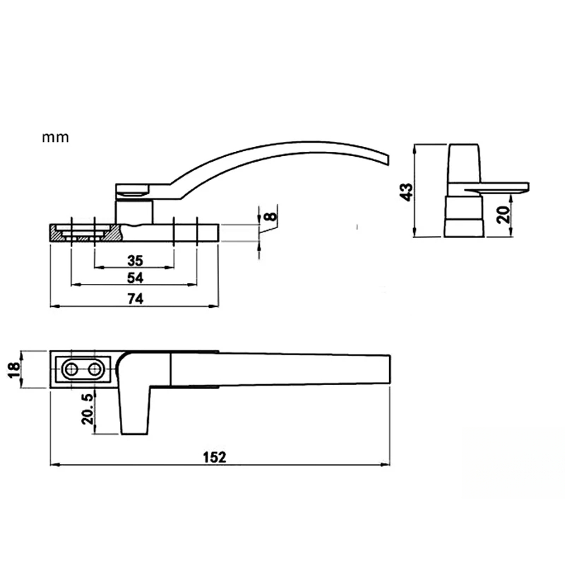 A janela de substituição branc - Furniture Hardware Supply avaliação e preço