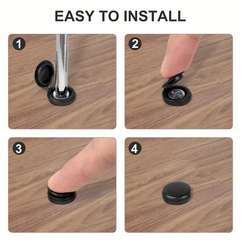 Tampa de parafuso de plástico  - Furniture Hardware Covers avaliação e preço