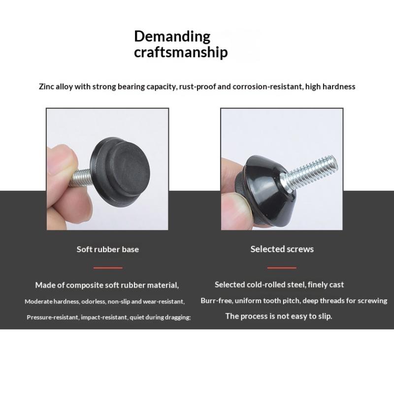 4 Peças Niveladores de Móveis  - Furniture Screw Type avaliação e preço