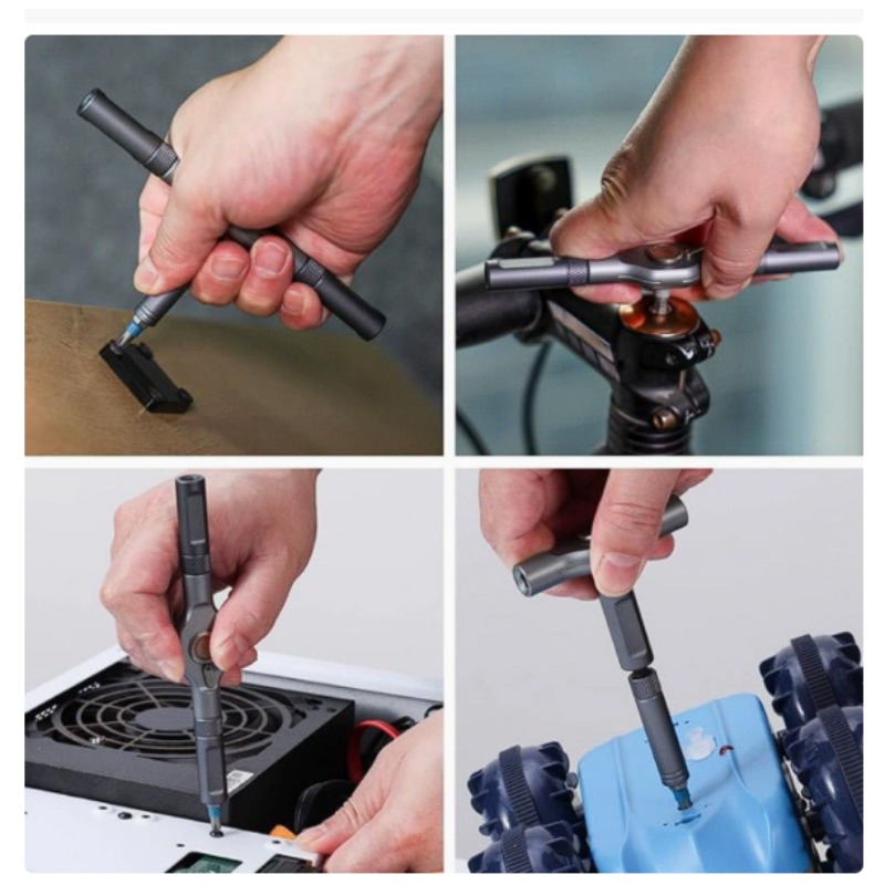 Chave de Fenda Catraca 24 em 1 - Furniture Screw Type avaliação e preço